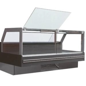 Vitrina Carnicera – Fiambrera vidrio recto – Demet 2500