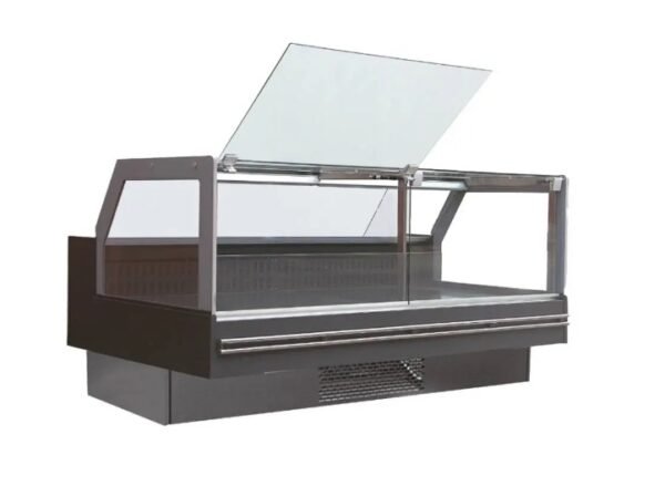 Vitrina Carnicera – Fiambrera vidrio recto – Demet 2500