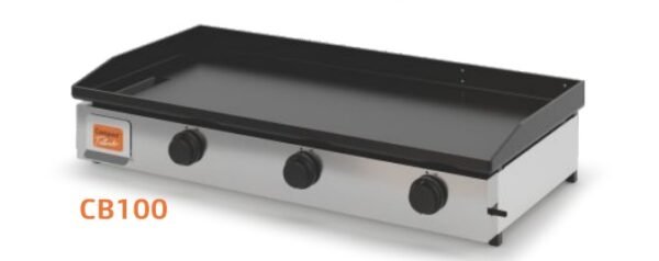 Plancha a gás 100cm 3Q Compact Tostado Brasil